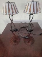 Tiffany glas lampen, Ophalen of Verzenden, Zo goed als nieuw, Glas