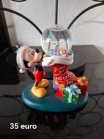 Disney kerst snowglobe mickey mouse, Verzamelen, Disney, Ophalen, Mickey Mouse, Beeldje of Figuurtje
