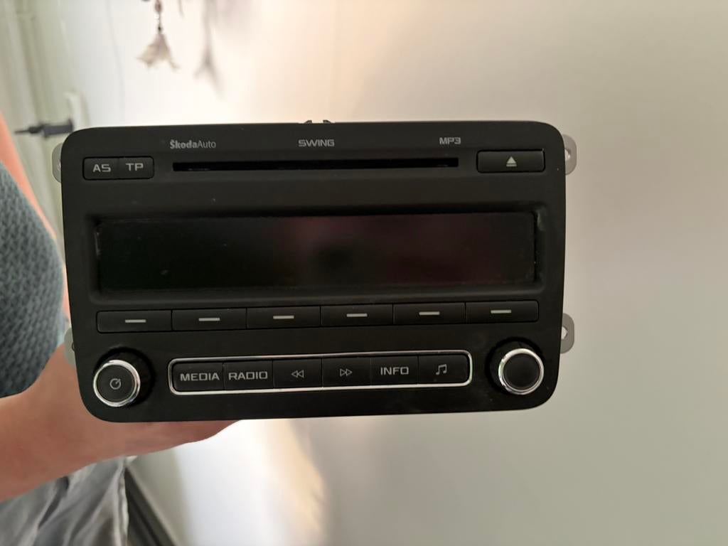 Autoradio Skoda Fabia 2011, Ophalen of Verzenden, Gebruikt