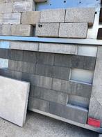 31,5x10,5x7 cm Patio longstone nero/grey opritsteen, Klinkers, Nieuw, Ophalen of Verzenden, 10 m² of meer