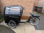 Babboe Big-E Bakfiets - Zo goed als nieuw - Weinig gebruikt!, Fietsen en Brommers, Fietsen | Bakfietsen, 4 kinderen of meer, Huif