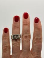 Z792 Prachtige zilveren ring Finse stijl maat 16,5, Ophalen of Verzenden, Kleiner dan 17, X, Dame