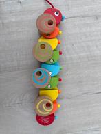 Houten Trekrups Speelgoed, Kinderen en Baby's, Speelgoed | Houten speelgoed, Ophalen of Verzenden, Zo goed als nieuw, Duw- of Trekspeelgoed