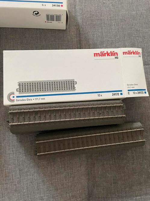 Marklin C-rails diverse maten, Hobby en Vrije tijd, Modeltreinen | H0, Zo goed als nieuw, Rails, Wisselstroom, Märklin, Ophalen of Verzenden