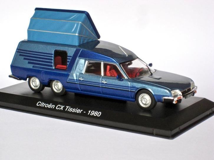 Citroen CX Tissier camper Penthouse Hachette 1:43, Hobby en Vrije tijd, Modelauto's | 1:43, Nieuw, Auto, Overige merken, Ophalen of Verzenden