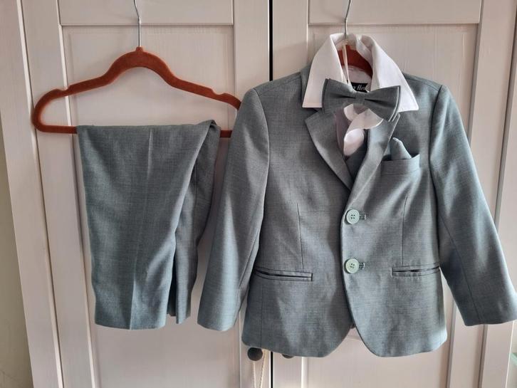 Kostuum bruiloft jongen maat 92, Kinderen en Baby's, Kinderkleding | Maat 92, Zo goed als nieuw, Jongen, Broek, Ophalen of Verzenden