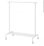 1x wit IKEA Rigga kledingrek (nieuw in verpakking), Kleding | Dames, Kledingrekken, Ophalen of Verzenden, Nieuw