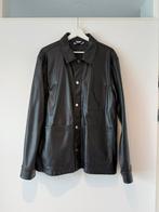WEEKDAY Faux Leer Jasje Maat L, Kleding | Heren, Overhemden, Ophalen of Verzenden, Zo goed als nieuw, Zwart
