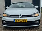 Volkswagen Polo 1.0 TSI 95 pk handgeschakeld 2018 Wit, Auto's, Volkswagen, Voorwielaandrijving, Stof, Zwart, Wit