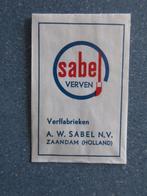 Zaandam, A.W. Sabel / Verffabrieken, Verzenden, Nederland