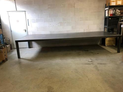 METALEN WERKTAFEL, Doe-het-zelf en Verbouw, Werkbanken, Gebruikt, 170 cm of meer, Ophalen