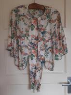 Vintage Bloemen Blouse Jaren 70, Ophalen of Verzenden, Zo goed als nieuw, Maat 38/40 (M), Overige kleuren