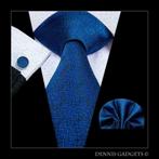 Dennis Gadgets: 100 % zijden stropdas ( 3 delig !! ) DG 3034, Kleding | Heren, Stropdassen, Nieuw, Met patroon, Blauw, Ophalen