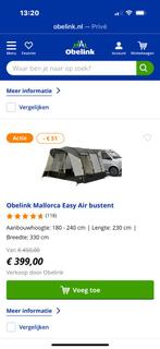 Bus tent 1keer gebruikt incl pomp compleet in nieuwstaat, Caravans en Kamperen, Tenten, Ophalen of Verzenden, Zo goed als nieuw