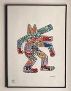 Keith Haring : litho op groot formaat, Ophalen of Verzenden