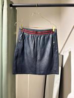 Second Female echt leren rok blauw M, Ophalen of Verzenden, Zo goed als nieuw, Blauw, Boven de knie