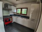 Complete hoekkeuken incl apparatuur, Huis en Inrichting, Keuken | Complete keukens, Ophalen, Gebruikt, Wit, Hoekkeuken