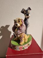 Disney traditions- jim shore - lady and the tramp, Ophalen of Verzenden, Zo goed als nieuw, Beeldje of Figuurtje