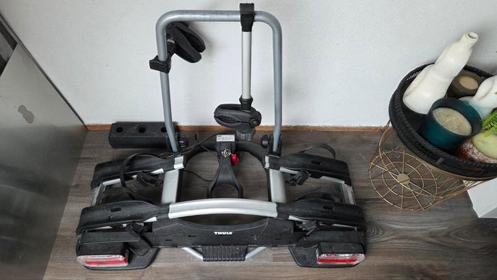 Thule Fietsendrager - EuroWay G2 921, Auto diversen, Fietsendragers, Gebruikt, Trekhaakdrager, 2 fietsen, Ophalen