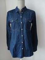 Only spijker overhemd Maat S 36, Ophalen of Verzenden, Zo goed als nieuw, Maat 36 (S), Blauw