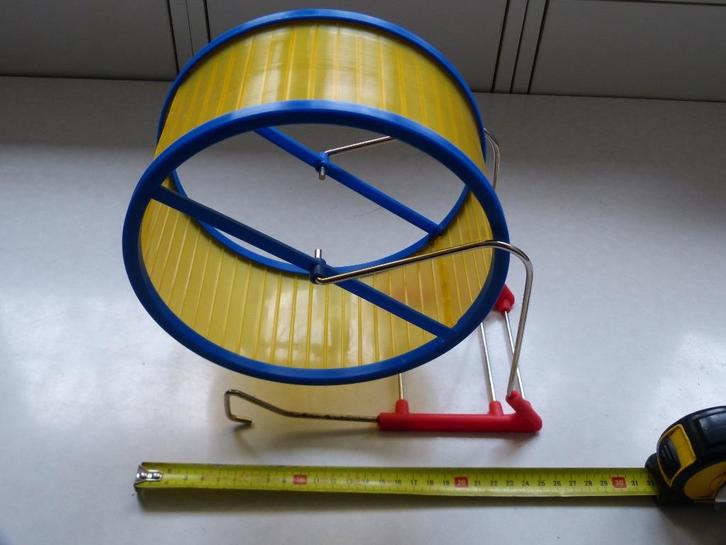 Groot hamsterrad in goede staat hamsterloopwiel loopwiel, Dieren en Toebehoren, Knaagdieren en Konijnen | Toebehoren, Gebruikt