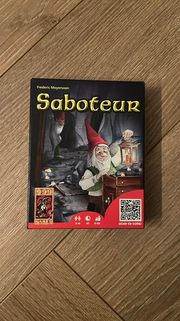 Saboteur kaartspel - 999 games, Vijf spelers of meer, Ophalen of Verzenden, Nieuw