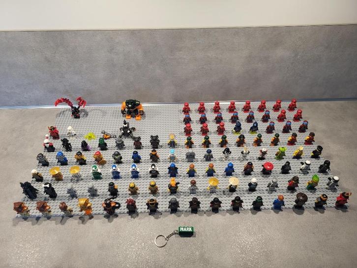 Lego ninjago 111 minifigs te koop, Kinderen en Baby's, Speelgoed | Duplo en Lego, Zo goed als nieuw, Lego, Complete set, Ophalen of Verzenden