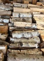 Gedroogd Berkenhout bigbags - Direct Stoken!, Tuin en Terras, Haardhout, Minder dan 3 m³, Ophalen of Verzenden, Berkenhout, Blokken