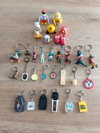 Partij vintage opwind speeltjes en sleutelhangers, 43 stuks, Ophalen