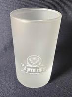 Frosted shotglaasjes van Jägermeister.. Hoogte 8,5 cm., Ophalen of Verzenden, Zo goed als nieuw, Borrel- of Shotglas