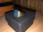 Zegelring voor heren, maat 19, 14k goud, Sieraden, Tassen en Uiterlijk, Ringen, 19 tot 20, Heer, Ophalen of Verzenden, Zo goed als nieuw