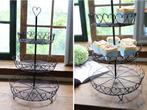 Draad Etagere 3 Niveaus - Landelijk Hartjes-, Huis en Inrichting, Woonaccessoires | Etagères, Ophalen of Verzenden, Nieuw