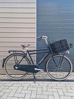 Cortina U4 herenfiets/transportfiets 28 inch zwart, Versnellingen, Zo goed als nieuw, 57 tot 61 cm, Ophalen