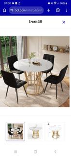 Eettafel, Ophalen, Kunststof, 50 tot 100 cm, Rond