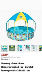 Bestway Steel Pro UV Careful Opzetzwembad 244x51cm, Minder dan 80 cm, Rond, Nieuw, Ophalen of Verzenden