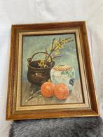 Olieverf Schilderij gesigneerd Gelinx + houten lijst, Ophalen