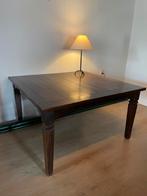 Vierkante tafel kersenhout 140cm, Antiek en Kunst, Ophalen