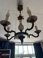 Antieke kroonluchter, lanp, hanglamp, licht, vintage, kamer, Huis en Inrichting, Ophalen of Verzenden
