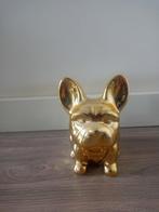 Gouden Spaarpot Franse Bulldog, Ophalen of Verzenden, Zo goed als nieuw, Overige materialen