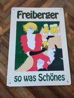 Freiberger bier reclamebord, Ophalen of Verzenden, Zo goed als nieuw, Reclamebord, Plaat of Schild, Overige merken