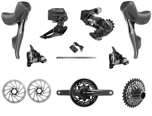 Sram Force AXS D2 groepset met dubbelzijdige powermeter, Fietsen en Brommers, Fietsaccessoires | Aanhangers en Karren, Zo goed als nieuw