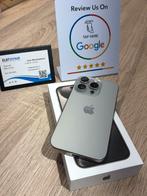 iPhone 15 Pro – 128GB – Natural Titanium 1 jaar garantie, Apple, 88 %, Ophalen of Verzenden, Zo goed als nieuw
