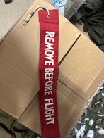 Remove Before Flight - Veiligheidslabel Straaljager, Verzamelen, Luchtvaart en Vliegtuigspotten, Ophalen of Verzenden, Zo goed als nieuw
