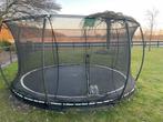 Inground trampoline 427cm, Ophalen, Zo goed als nieuw