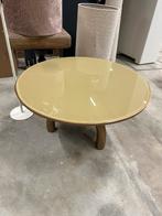 Light & Living - Salontafel MELLO - Bruin, Huis en Inrichting, Tafels | Salontafels, 100 tot 150 cm, Rond, 50 tot 100 cm, Oostpolderweg 2