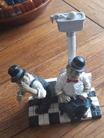 laurel en hardy op de wc, Verzamelen, Beelden en Beeldjes, Ophalen of Verzenden, Gebruikt, Overige typen