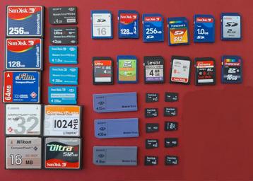 Geheugenkaart Micro SD Flash Card Sony Memory Stick Pro beschikbaar voor biedingen