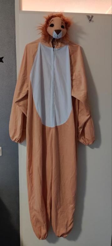 Verkleed-pak met dierenhoofd  beschikbaar voor biedingen