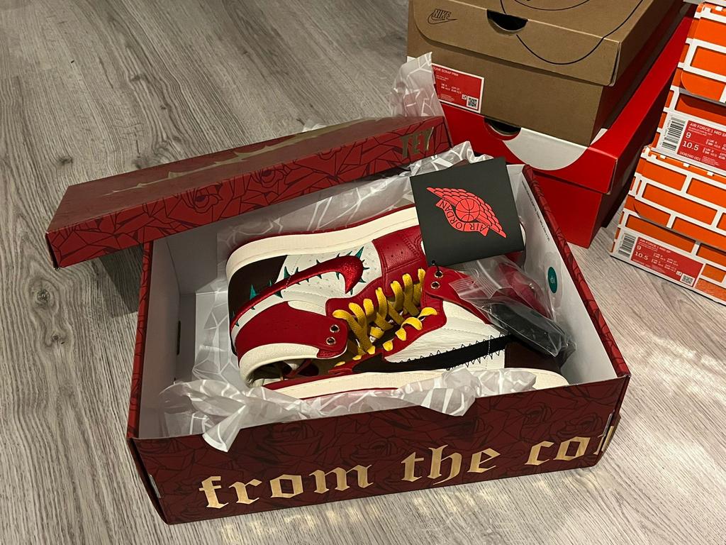 Teyana Taylor Jordan 1 High Zoom Air CMFT 2 - EU 42.5, Kleding | Heren, Schoenen, Ophalen of Verzenden, Nieuw, Overige kleuren