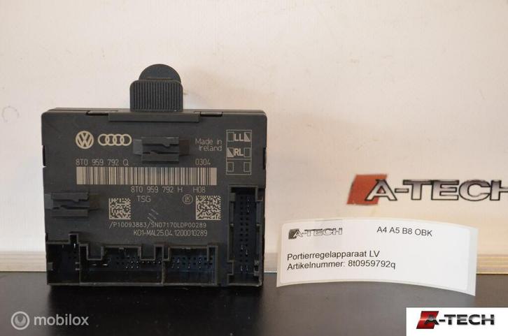 Deurmodule Audi A4 A5 B8  ('07-'16) 8t0959792q OBK, Auto-onderdelen, Elektronica en Kabels, Audi, Gebruikt, Ophalen of Verzenden